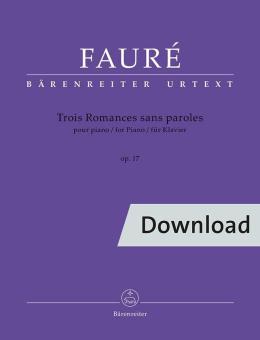3 Romances sin palabras op. 17 N 52 Download