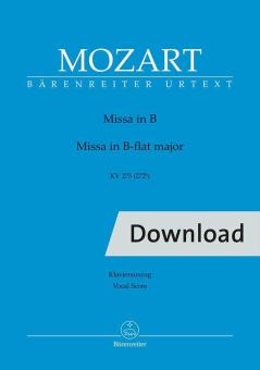 Missa en si bemol KV 275 (272b) Download