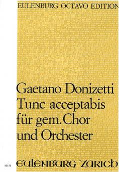 Tunc acceptabis Vers 20 