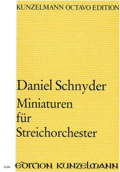Miniaturen für Streichorchester 