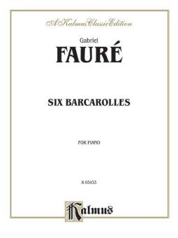 Six Barcarolles Download
