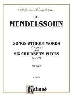 Songs Without Words, Op. 62, No. 3 (Funeral March) 