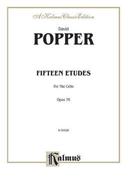Fifteen Etudes for Cello, Op. 76 Download