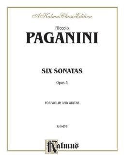 Sonata No. 6, in E Minor - Score 
