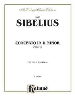 Concerto in D Minor, Op. 47 (Violin) 