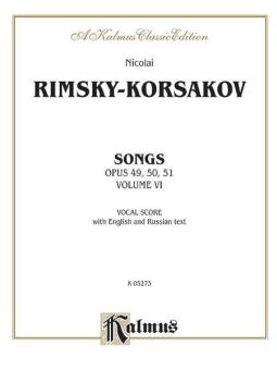 Songs Vol. 6, Op. 49, 50, 51 Download