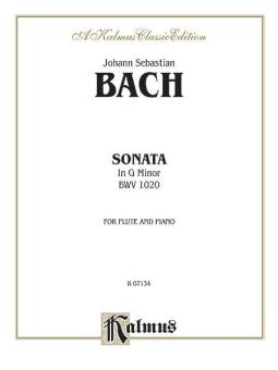 Sonate in g-Moll BWV 1020 Download