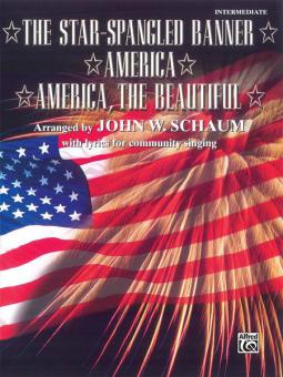 Star Spangled Banner / America / America The Beautiful Piano/Vocal 