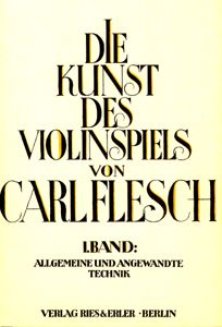 Die Kunst des Violinspiels 1 