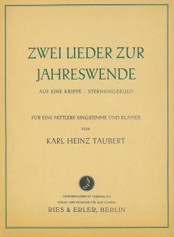 2 Lieder zur Jahreswende 