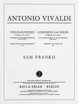 Konzert g-moll 