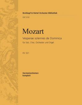 Vesperae solennes de Dominica KV 321 