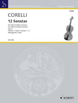 12 Sonatas Op. 5 Vol. 1 Standard