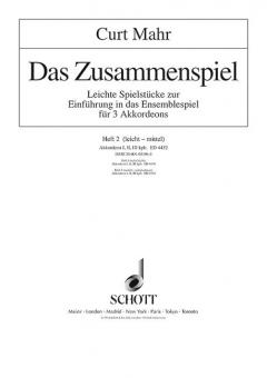 Das Zusammenspiel 2 