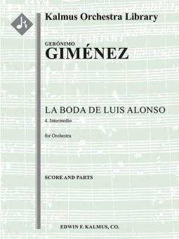 La Boda de Luis Alonso: 4. Intermedio 