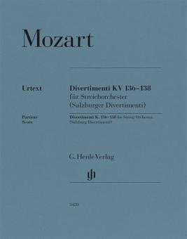Divertimenti K. 136 –138 