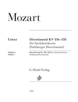 Divertimenti K. 136 –138 
