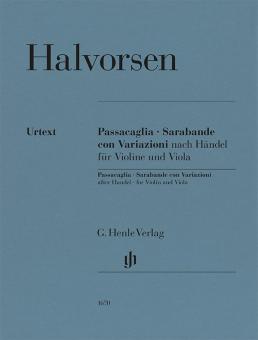 Passacaglia, Sarabande con Variazioni 
