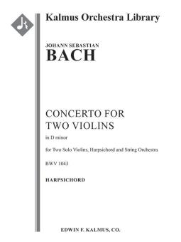 Concerto for 2 Violins in D minor, BWV 1043 