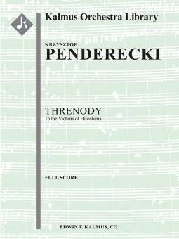 Threnody to the Victims of Hiroshima 