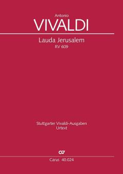 Lauda Jerusalem RV 609 Standard