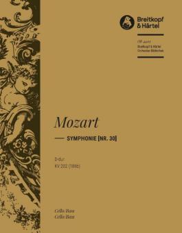 Symphonie D-Dur KV 202 