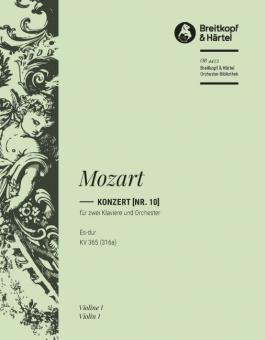Konzert in Es-Dur KV 365 