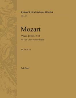 Missa brevis in d-moll KV 65 