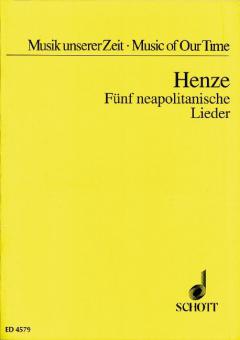 Five Neapolitan Songs 