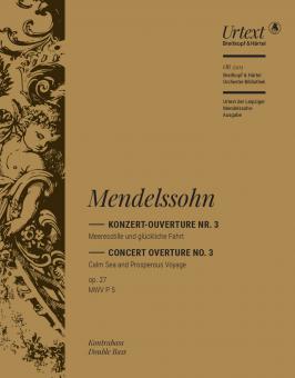 Meeresstille und glückliche Fahrt op. 27 