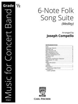 6-Note Folk Song Suite 