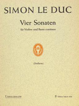 4 Sonatas Vol. 1 