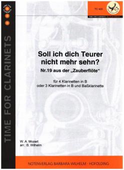 Soll ich dich Teurer nicht mehr sehn? 