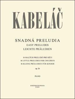 Preludios fáciles op. 26 