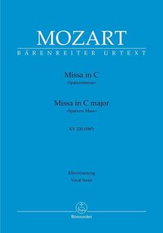 Missa en do mayor K. 220 (196b) Standard