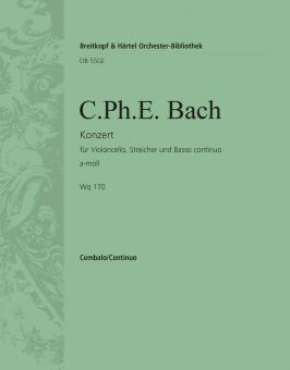 Violoncellokonzert a-Moll Wq 170 