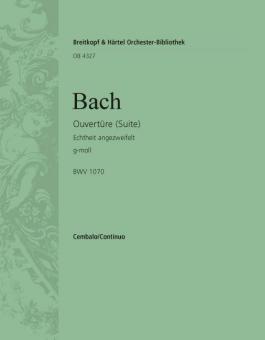 Ouvertüre (Suite) in g-Moll 