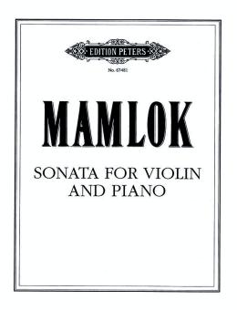 Sonata For Violin And Piano 
