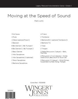 Moving at the Speed of Sound 