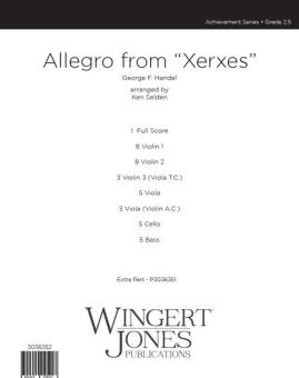 Allegro from "Xerxes" 