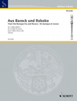 From the Baroque Era and Rococo Standard
