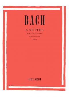 Six Suites For Unaccompanied Violin Originally For Violoncello 
