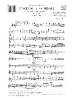 Concerto In D Minor RV454 Op.8 No.9 
