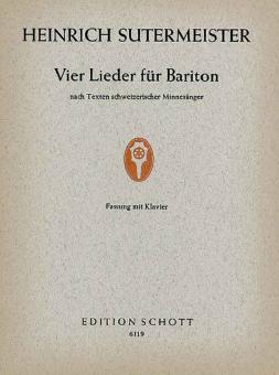 Vier Lieder 
