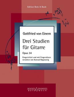3 Studien op. 34 