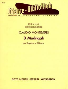 Three Madrigals 