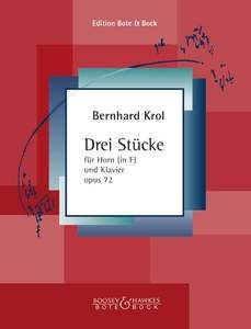 Three Pieces Op. 72 