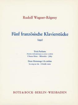 Five French Piano Pieces 