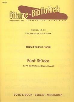 Five Pieces Op. 25 