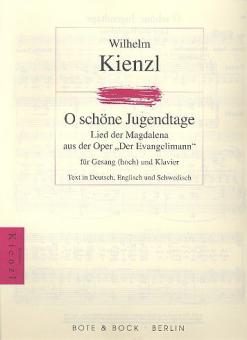 O schöne Jugendtage F-Dur 
